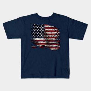 American flag Kids T-Shirt